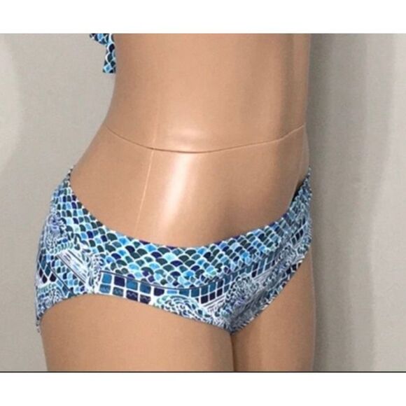 New. Tommy Bahama blue reversible bikini bottom. - Picture 7 of 15